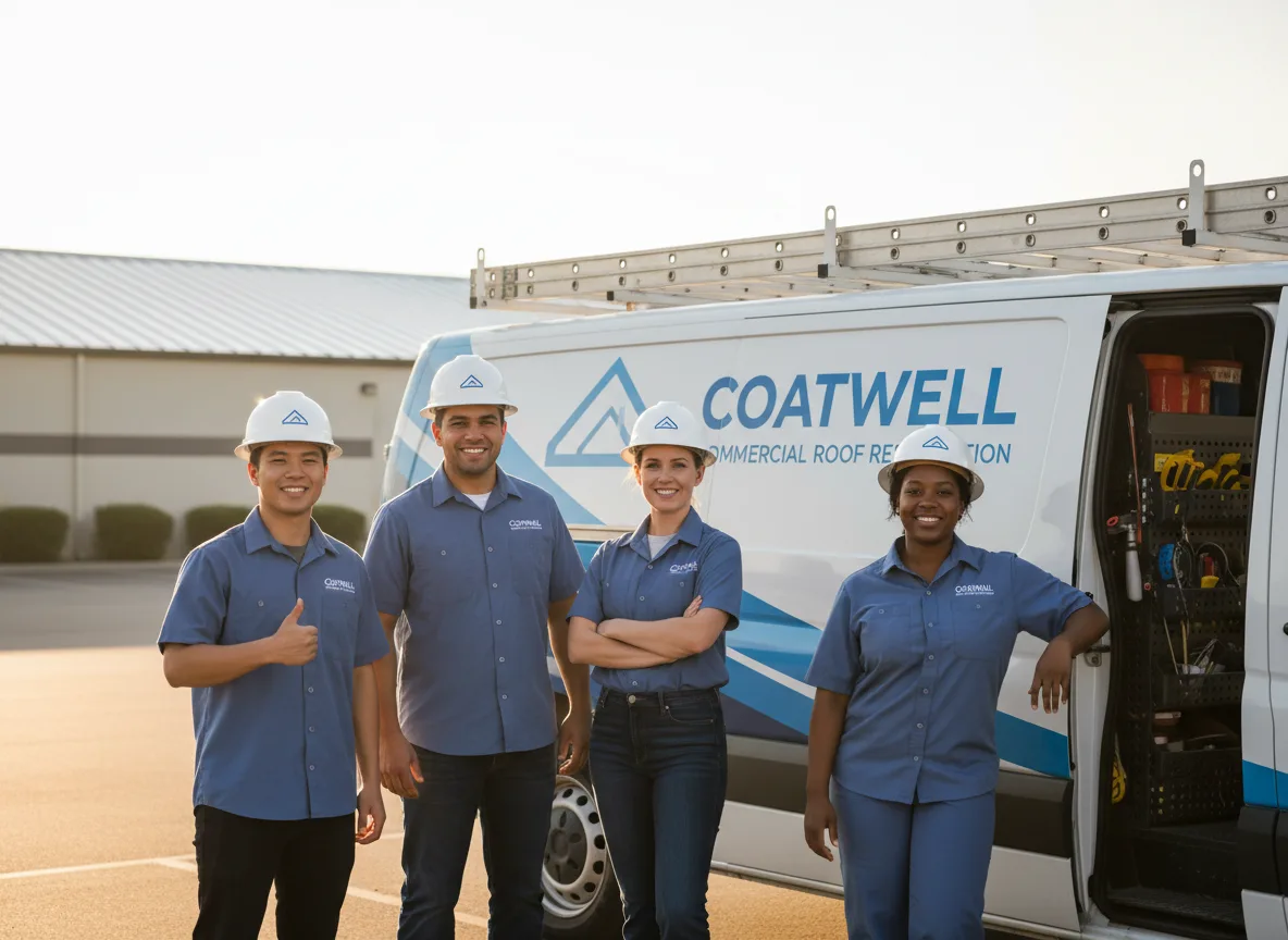 Commercial roof coating company in Conover, NC